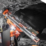 CF300 feed sandvik drill rigs rail